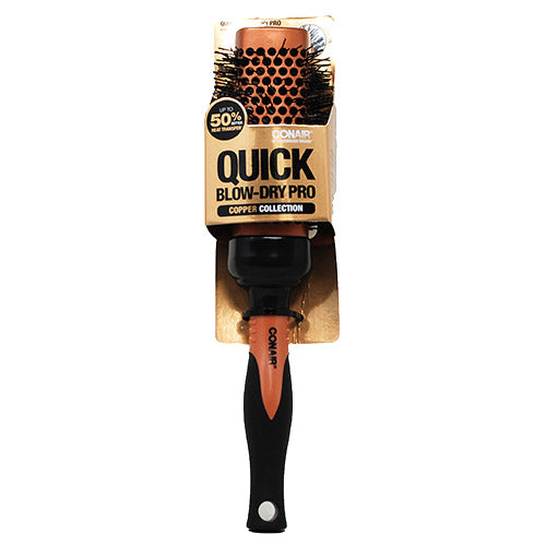 QUIK Blowdry Thermal Square Brush Copper-Nickel