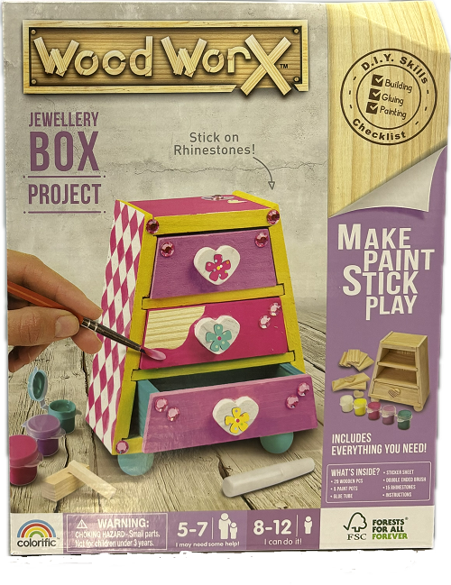 WOOD WORX JEWELRY BOX PROJECT NI