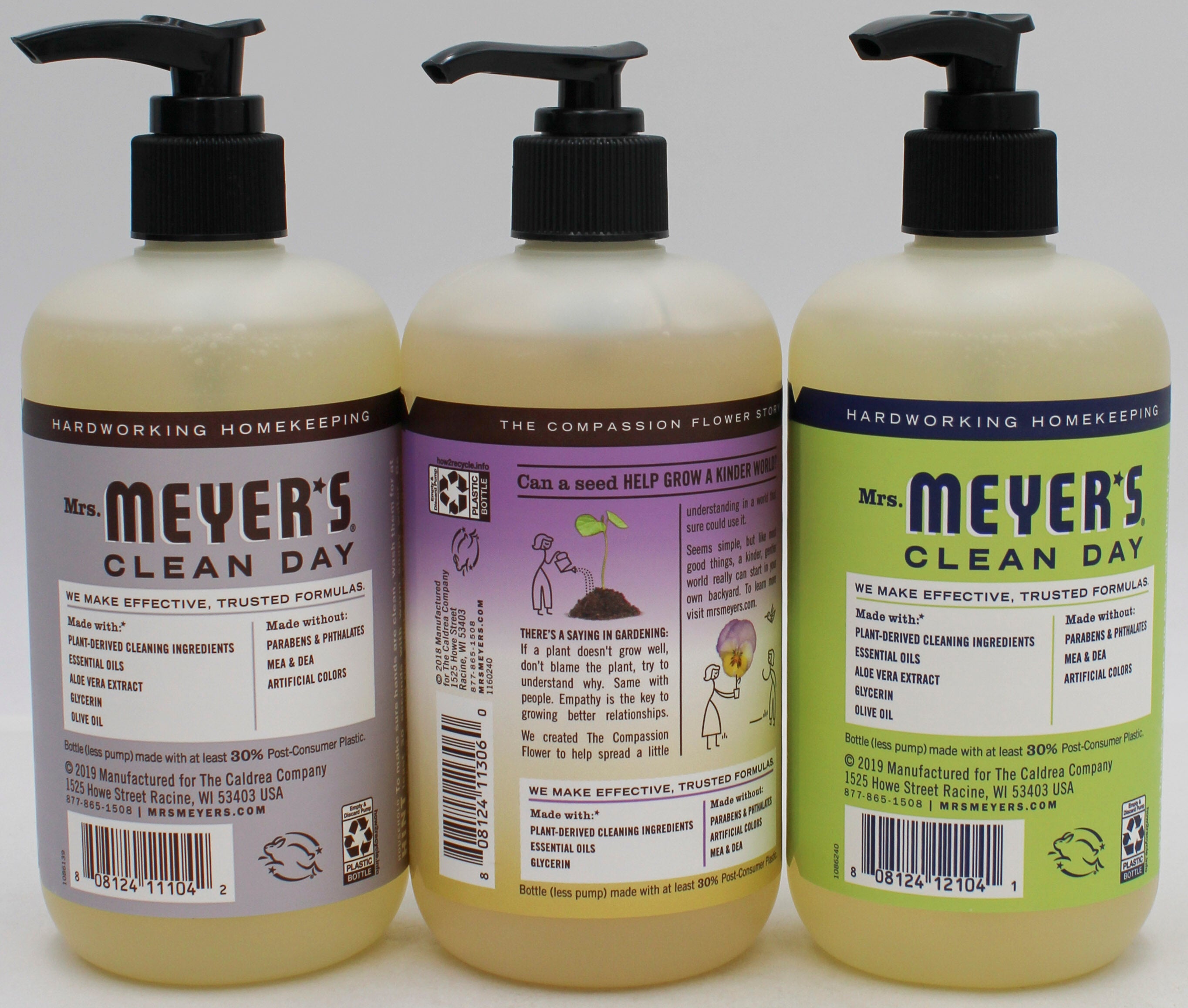 MRS MEYERS ASSORTED HAND SOAP DISPLAY