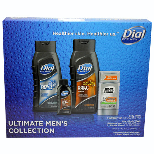 DIAL MENS BATH/BODY 4PC SET