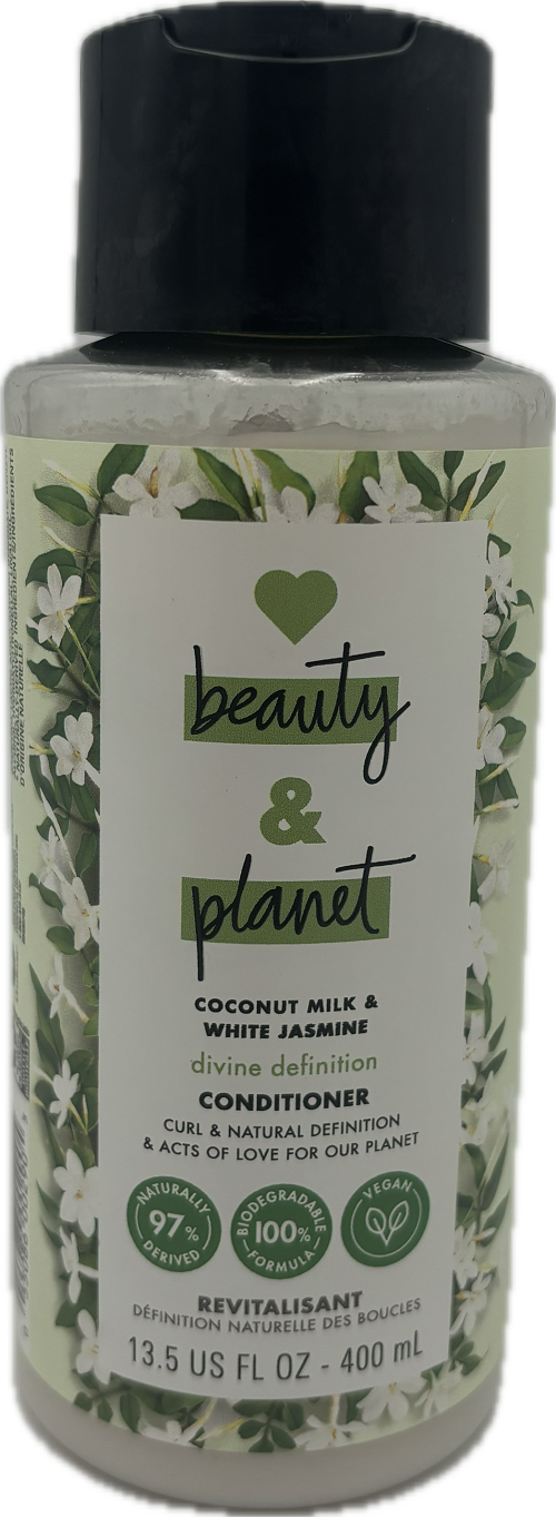 LOVE BEAUTY AND PLANET CONDITIONER 13.5oz COCONUT MILK & WHITE JASMINE