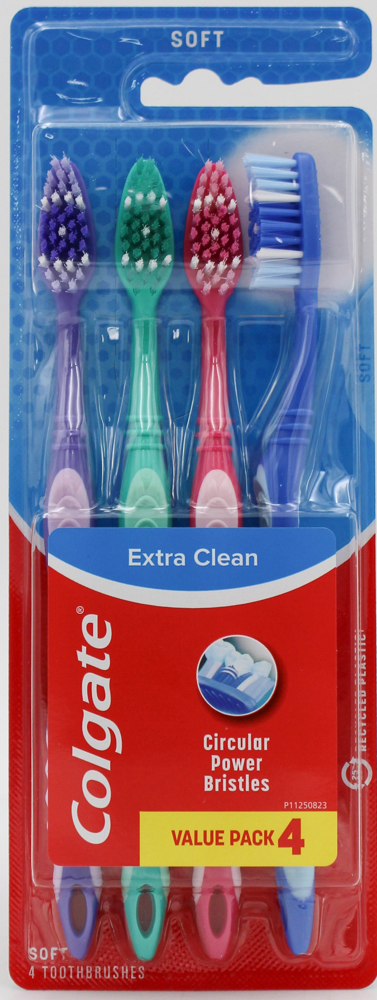 COLGATE EXTRA CLEAN TOOTHBRUSH - SOFT 4ct NI