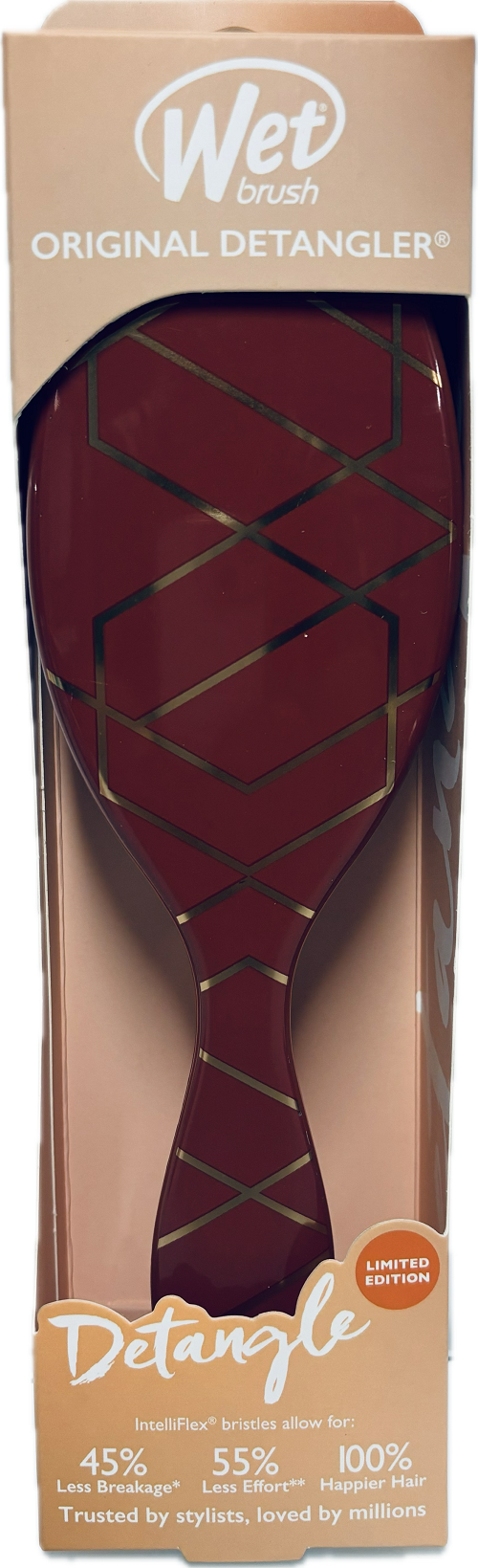 WET BRUSH ORIGINAL DETANGLER DETANGLE FREE SPIRIT TERRACOTTA LIMITED EDITION NI
