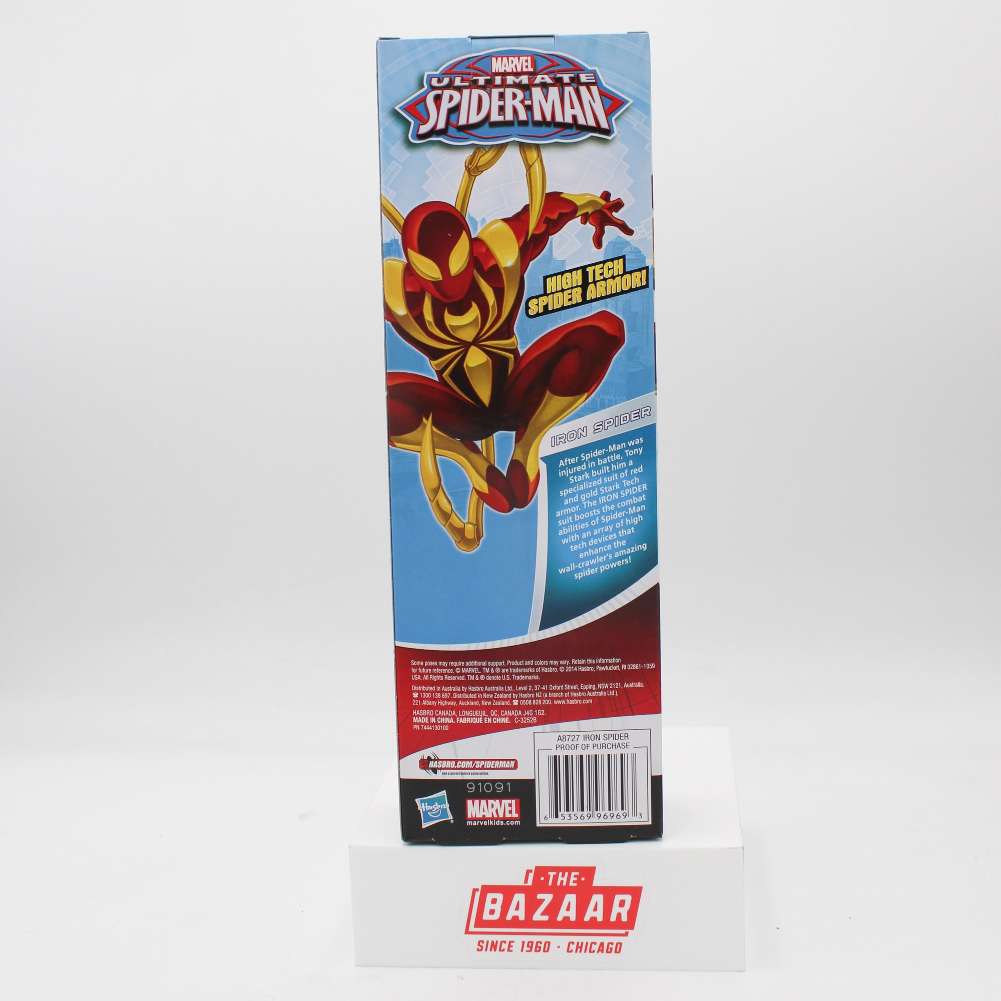 MARVEL: 12" FIGURE - SPIDERMAN - IRON SPIDER
