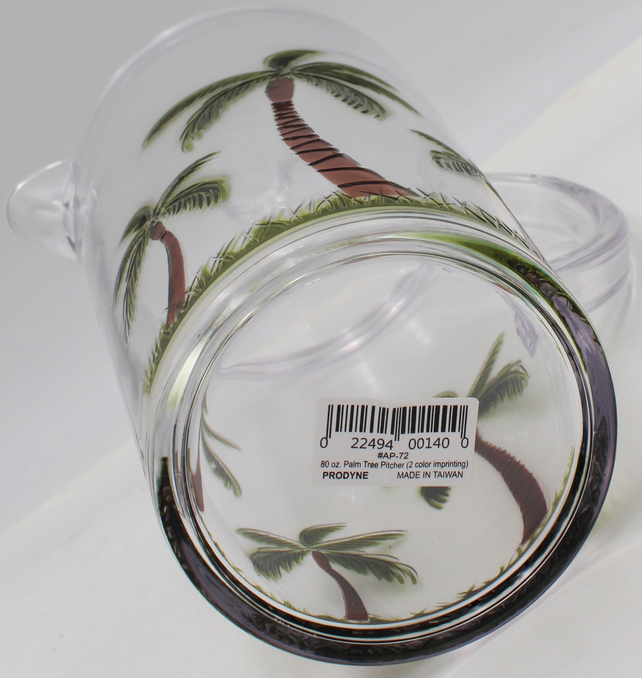 80OZ PITCHER - ACRYLIC CLEAR