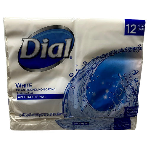 DIAL BAR SOAP 4oz/12PK-ANTBCTL/WHTE