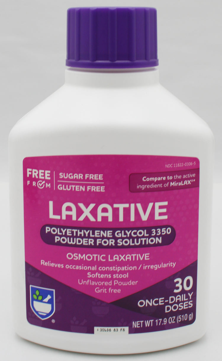 RITE AID LAXATIVE POWDER 30 DOSES 17.9oz EXP 10/31/2027 COMPARES TO Mi ...