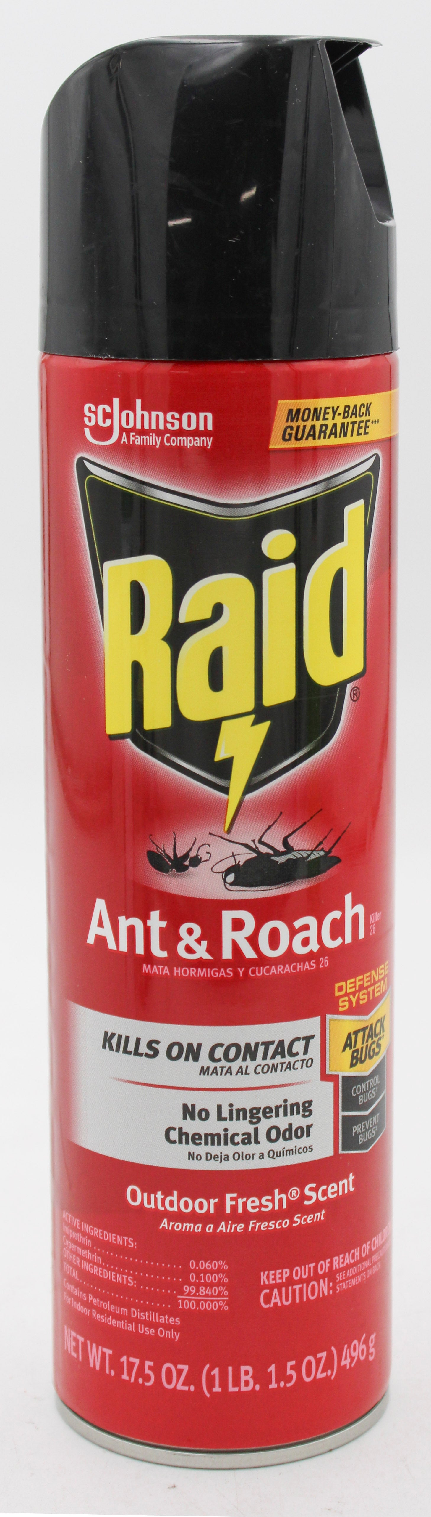 SP RAID ANT&ROACH 17.5oz OUTDOOR FRESH SCENT