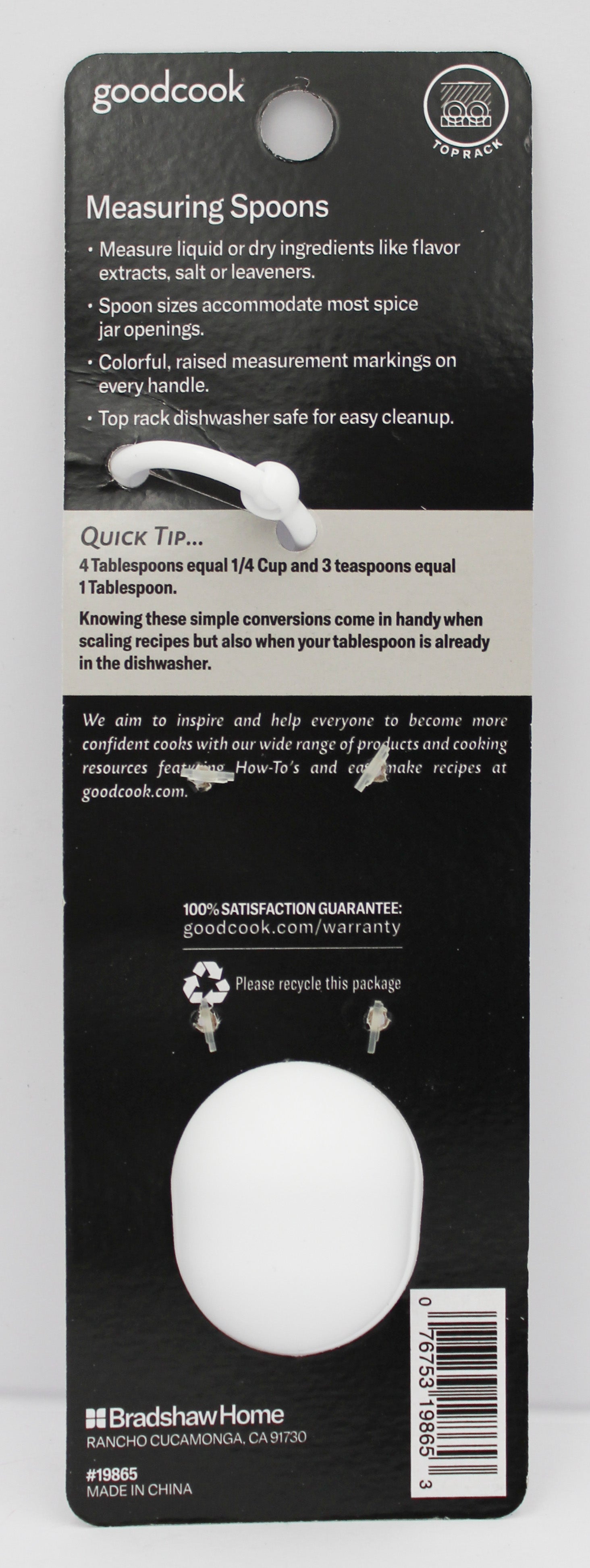 GOOD COOK 4CT MEASURING SPOONS CDU - 12PC