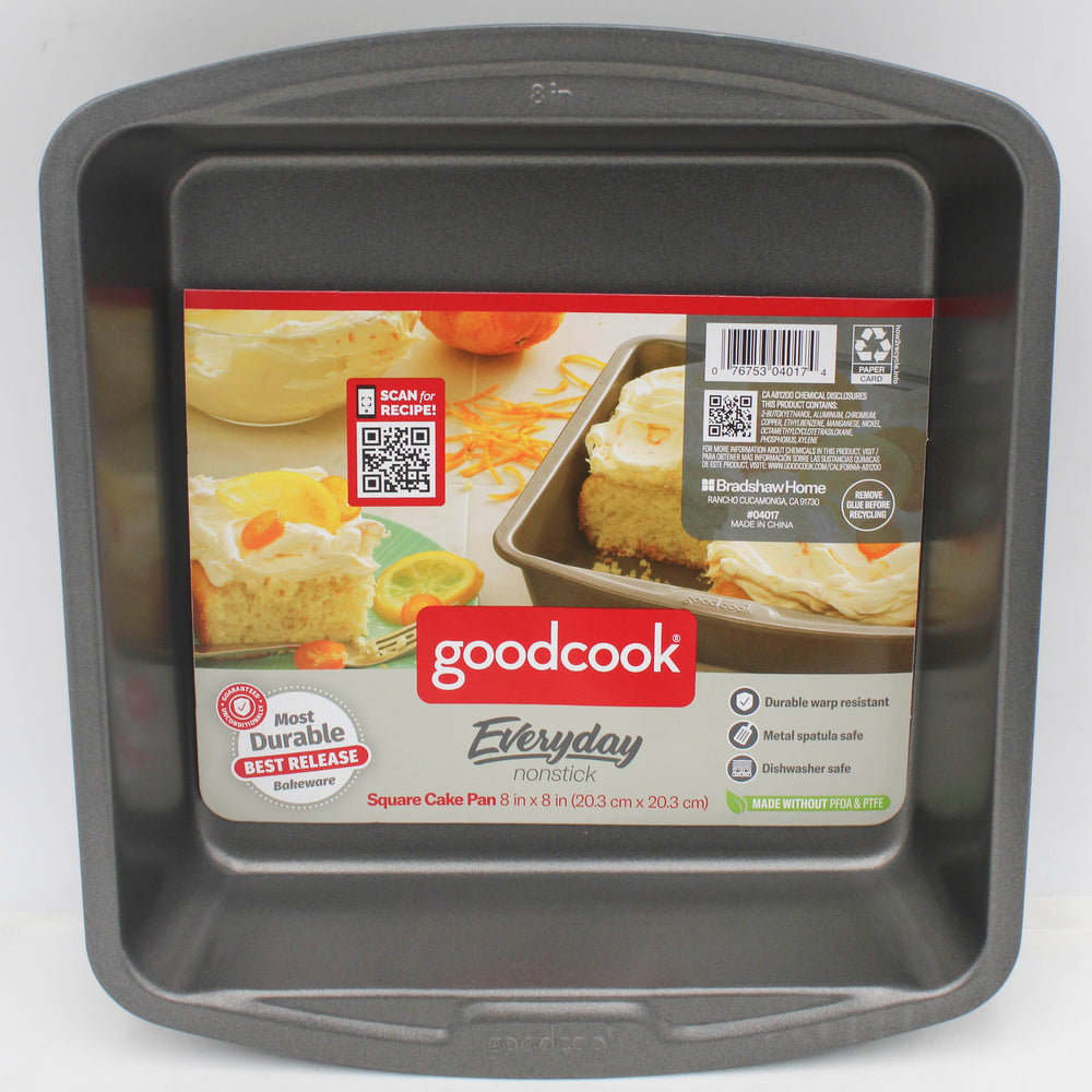 GOOD COOK 8'' SQUARE PAN IN CDU