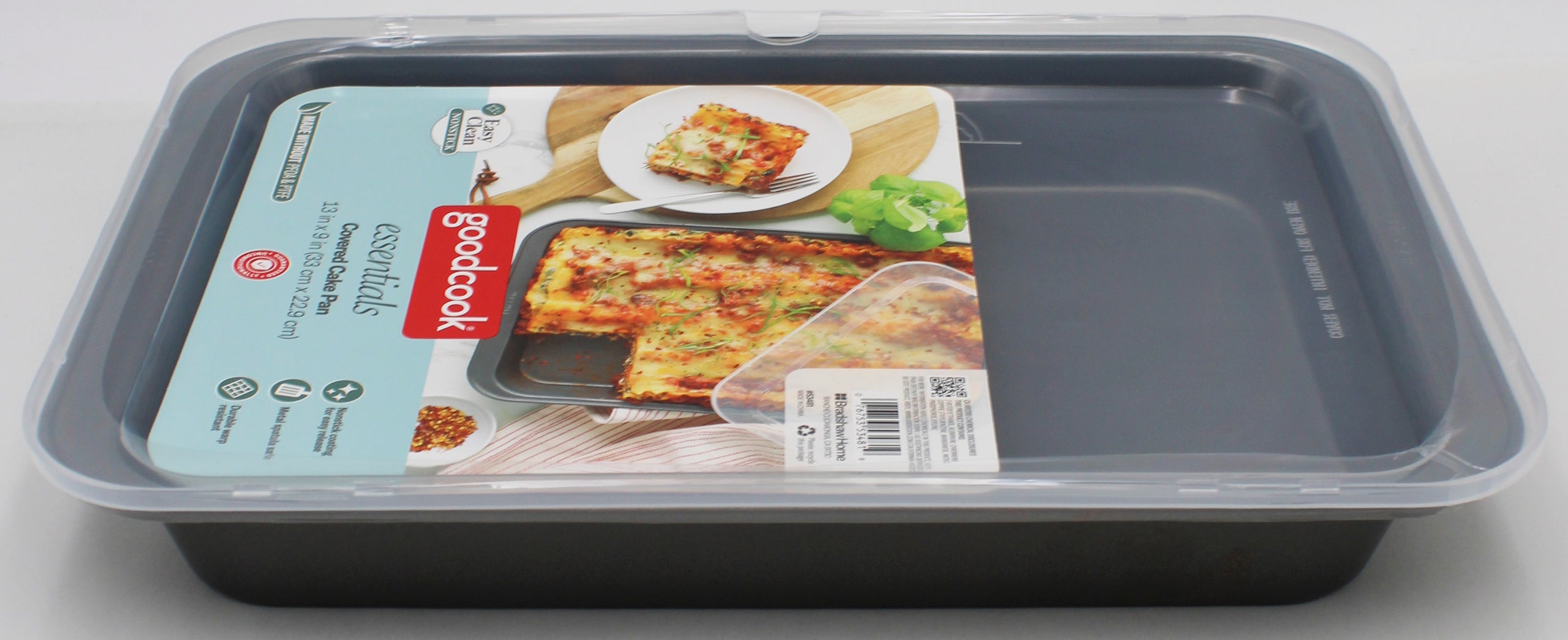 13x9 CAKE PAN WITH COVER