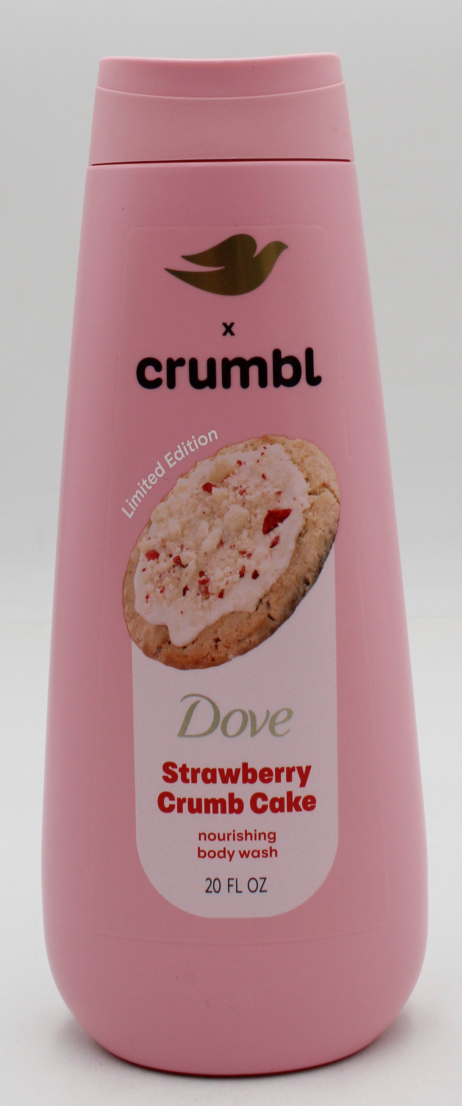 DOVE x CRUMBL BODY WASH STRAWBERRY CRUMB CAKE 20oz