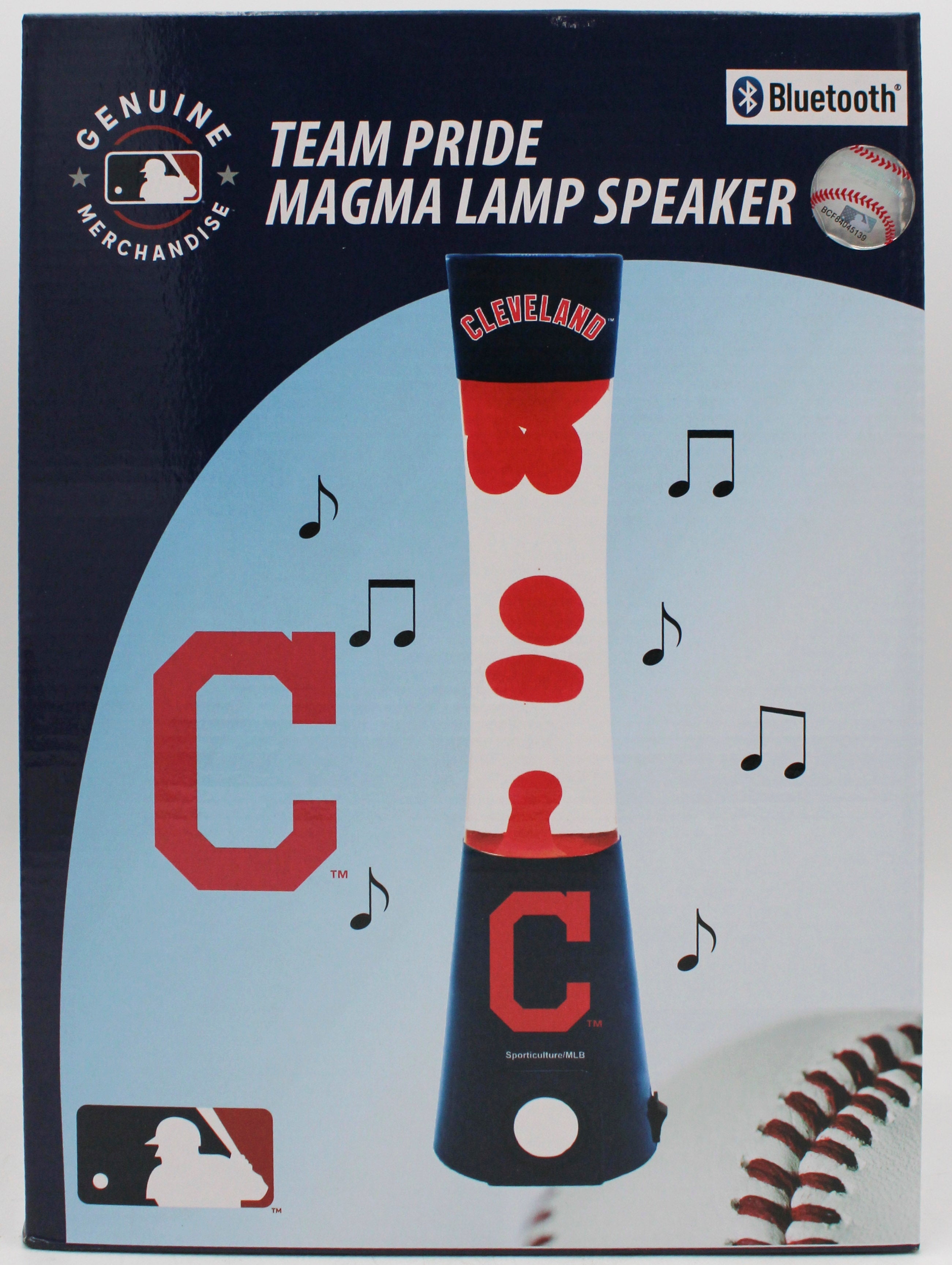 MLB CLEVELAND INDIANS LAVA LAMP SPEAKER 16.5"