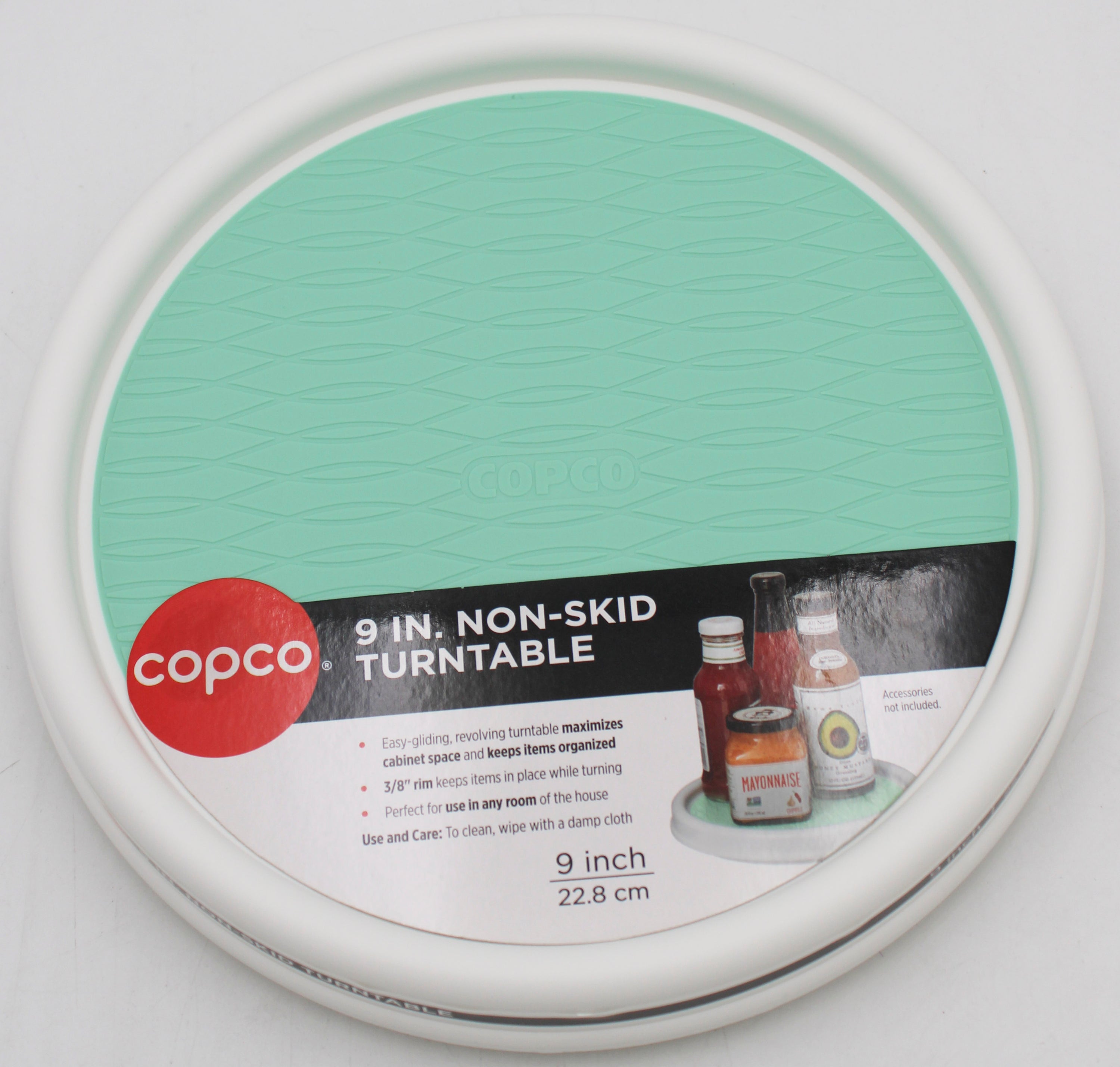 COPCO BASICS 9 INCH TURNTABLE - GREEN NI