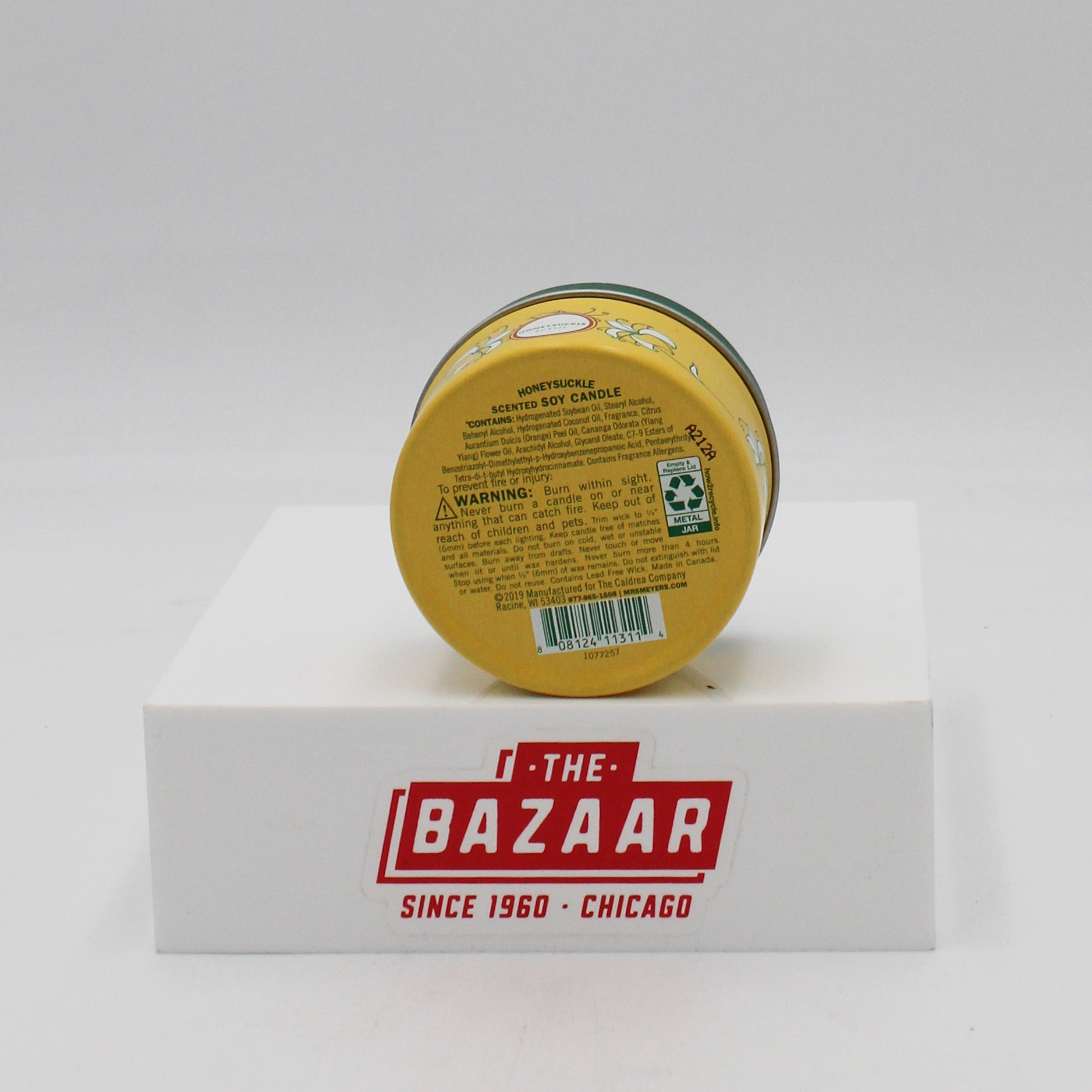 MRS MEYERS TIN CANDLE HONEYSUCKLE 2.9oz US