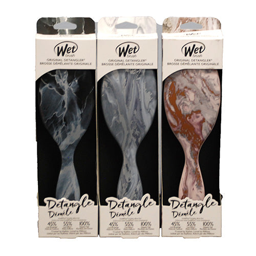 WET BRUSH DETANGLE BILINGUAL-ASST METALLIC MARBLE COLORS NI