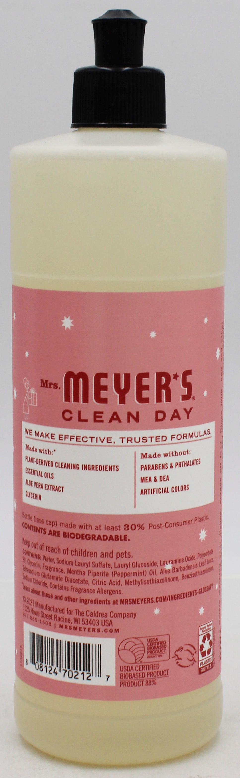 MRS MEYERS PEPPERMINT DISH SOAP 16floz US