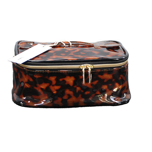 CONAIR SOFIA JOY MINI TRAIN CASE 8"X3.5"- TORTOISE NI