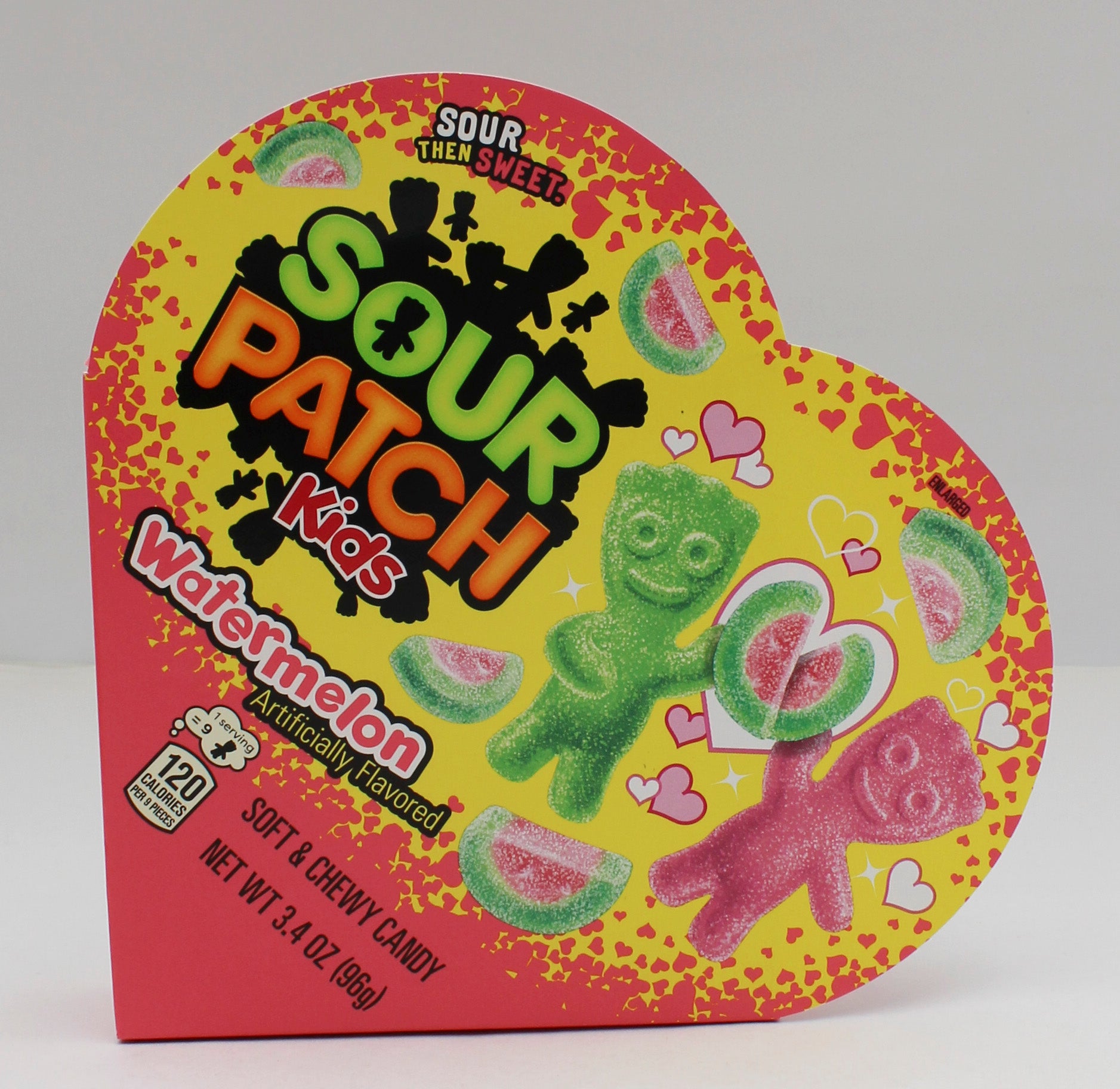 SOUR PATCH KIDS WATERMELON HEART 3.4 Oz BB 8/26/26
