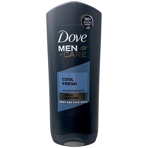 DOVE MEN BODY/FACE WASH 400ml-COOL