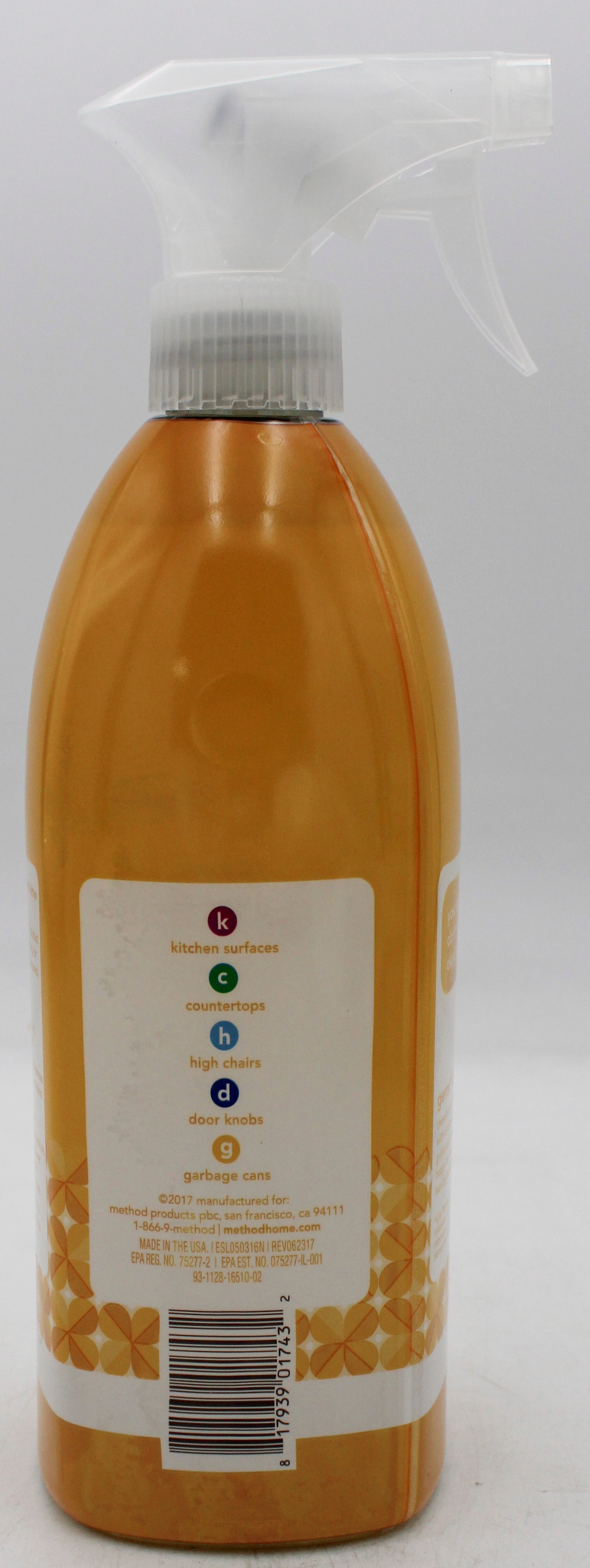 SP METHOD ALL PURPOSE ANTIBAC CLEANER  28oz CITRON