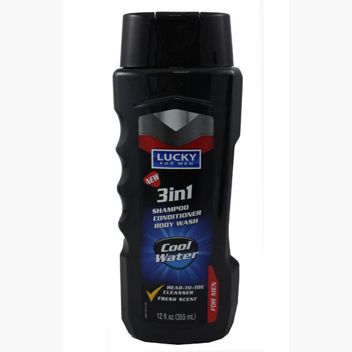 MENS 3in1 WASH 12oz-COOL WATER