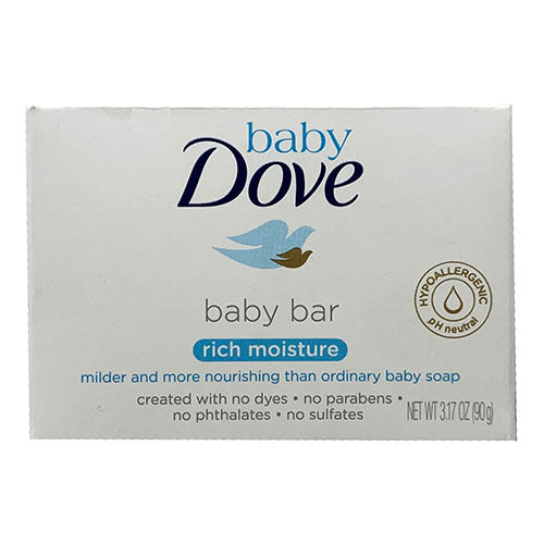 BABY DOVE BAR SOAP 3.17oz-MOIST