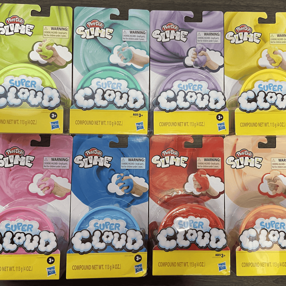 PLAY DOH SUPER CLOUD SLIME - ASSORTED