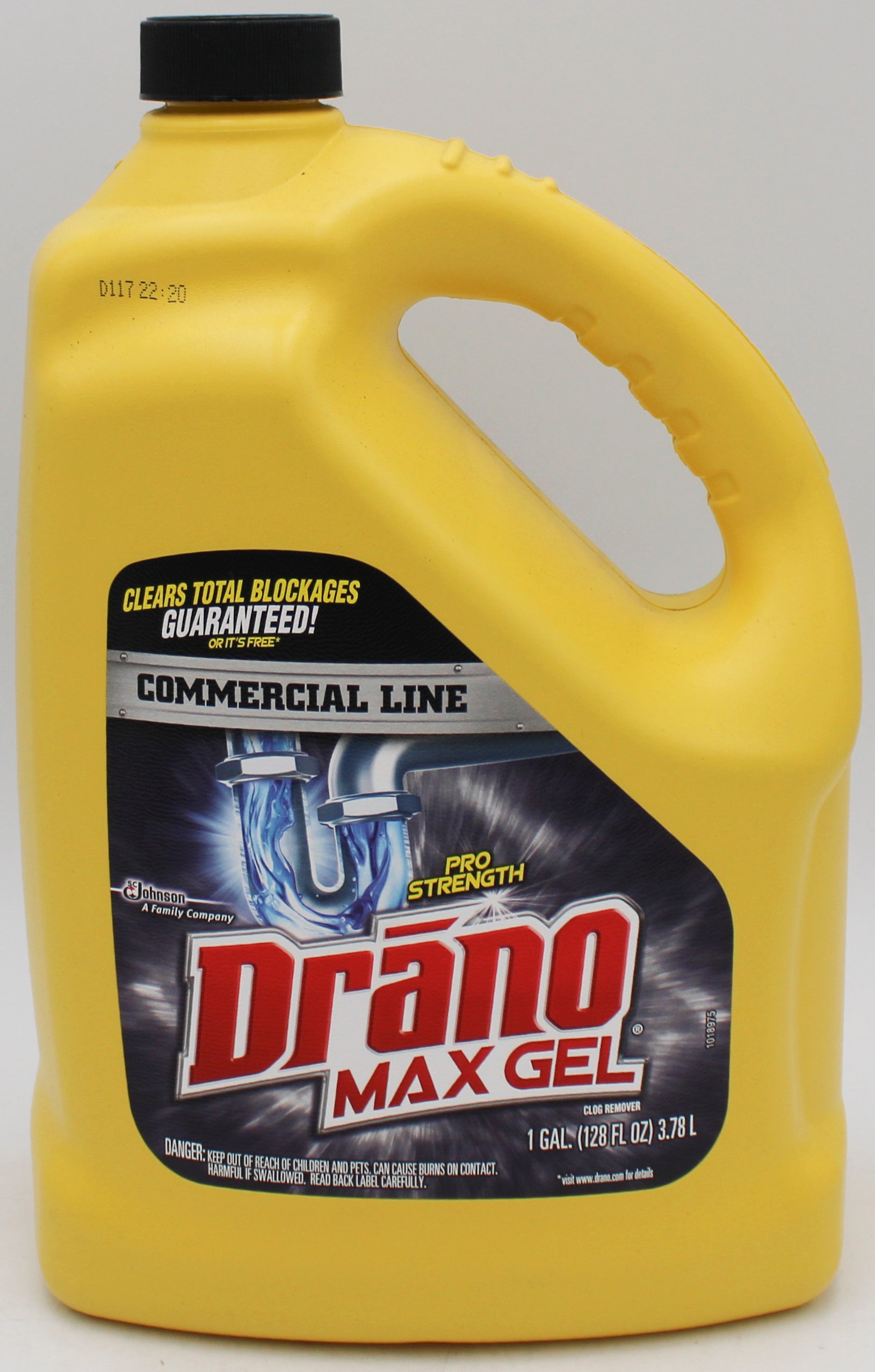 SP DRANO MAX GEL COMMERCIAL LINE 128oz