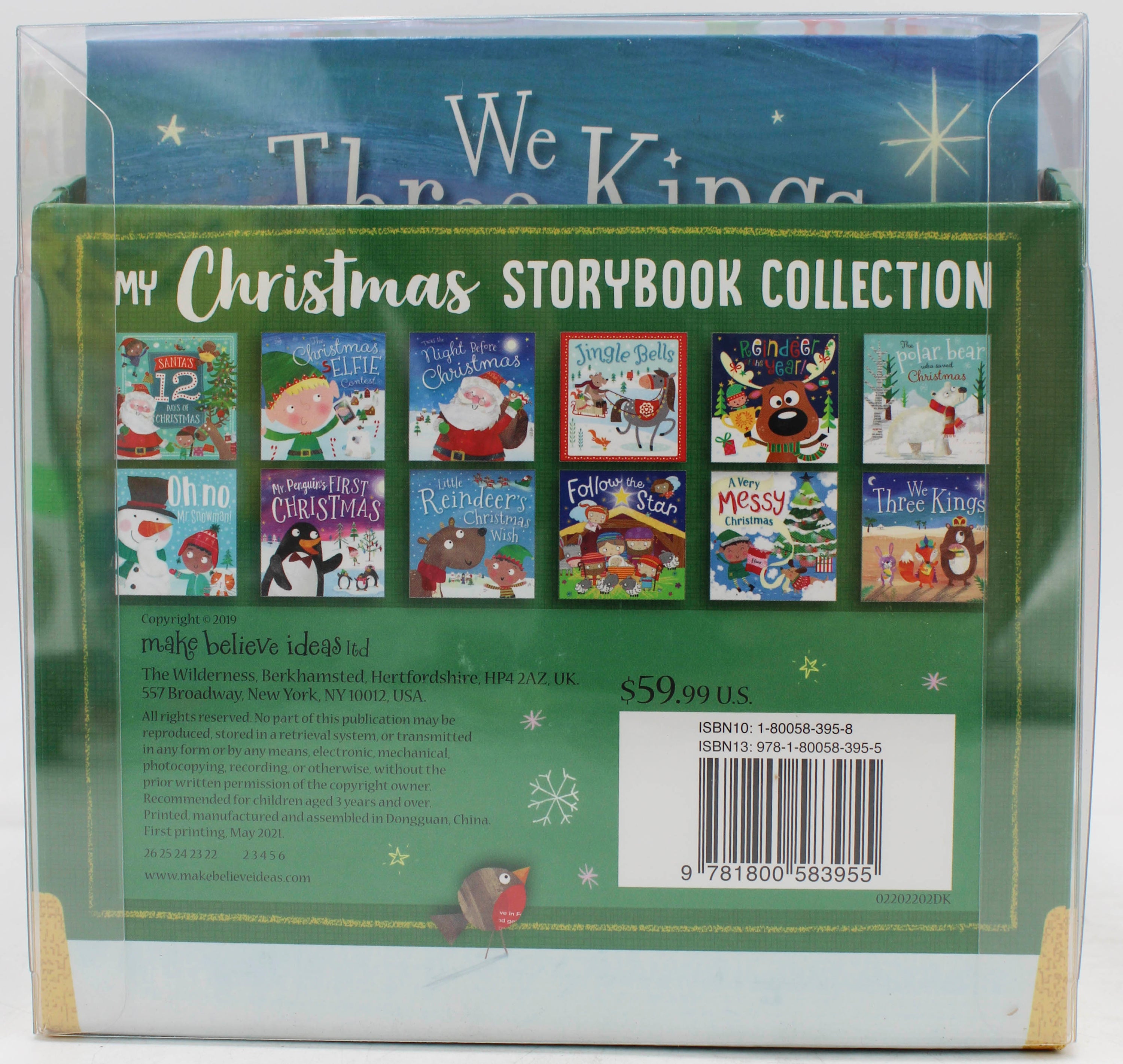 CHRISTMAS SLEIGH 12 BOOK BOX SET