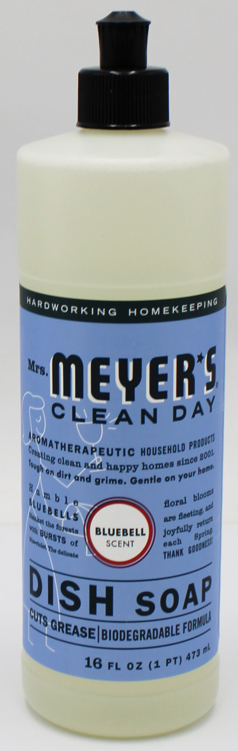 Mrs. Meyer's Dish Soap Bluebell 16oz – Wholesale