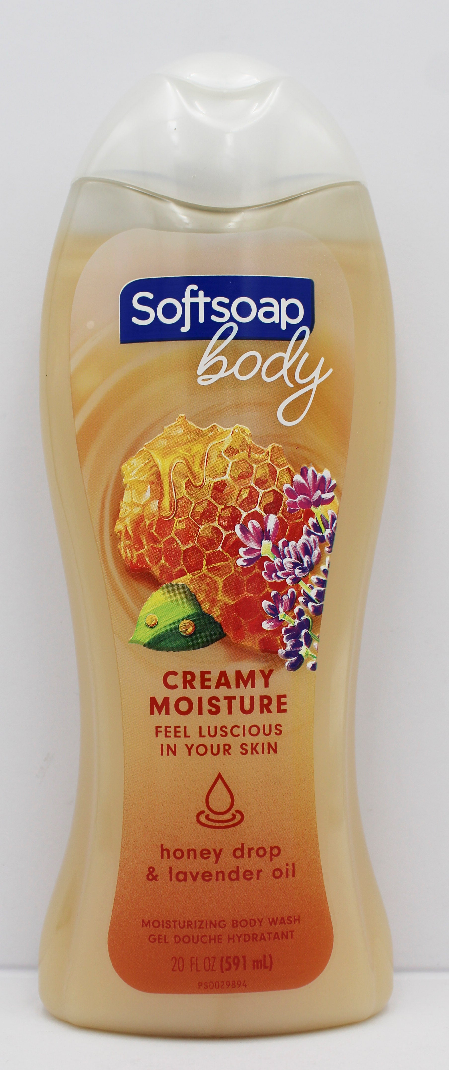SOFTSOAP BODY WASH LAVENDER & HONEY CREME 20floz/591ml NI