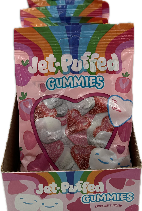 JET- PUFFED GUMMIES 3.75 OUNCE 2/12 CT CASE BEST BY 10/1/2025