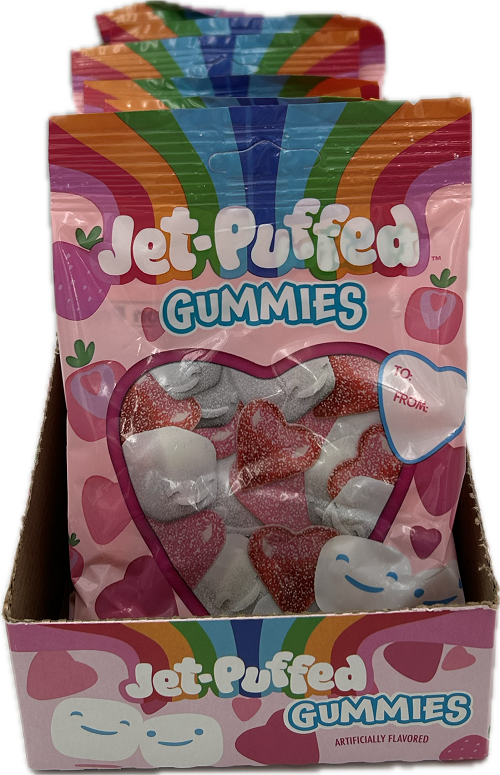 JET- PUFFED GUMMIES 3.75 OUNCE 2/12 CT CASE BB 10/1/2025