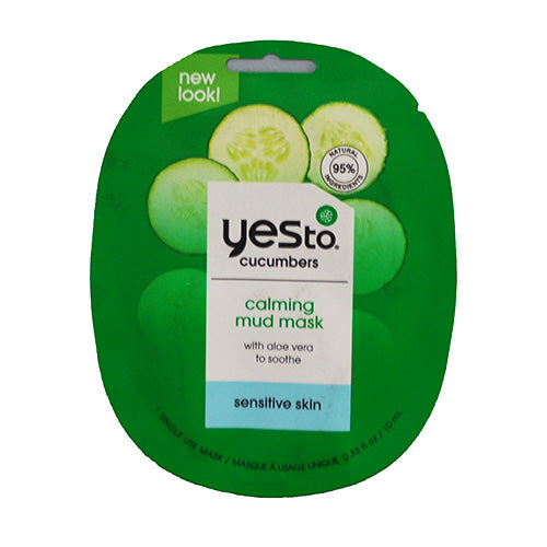 YESTO CUCUMBER MUD MASK (SENSITIVE SKIN) SINGLE USE EXP 6/30/24