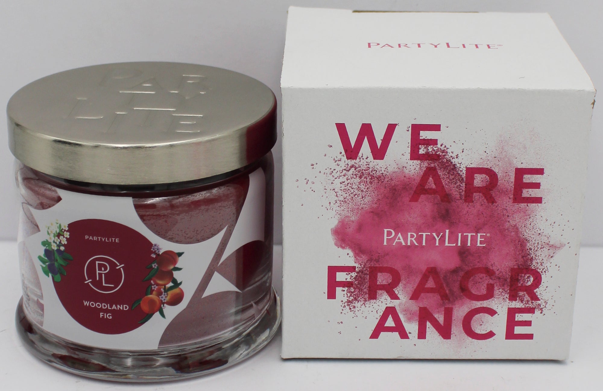 PARTYLITE WOODLAND FIG 3-WICK JAR CANDLE 13.2oz