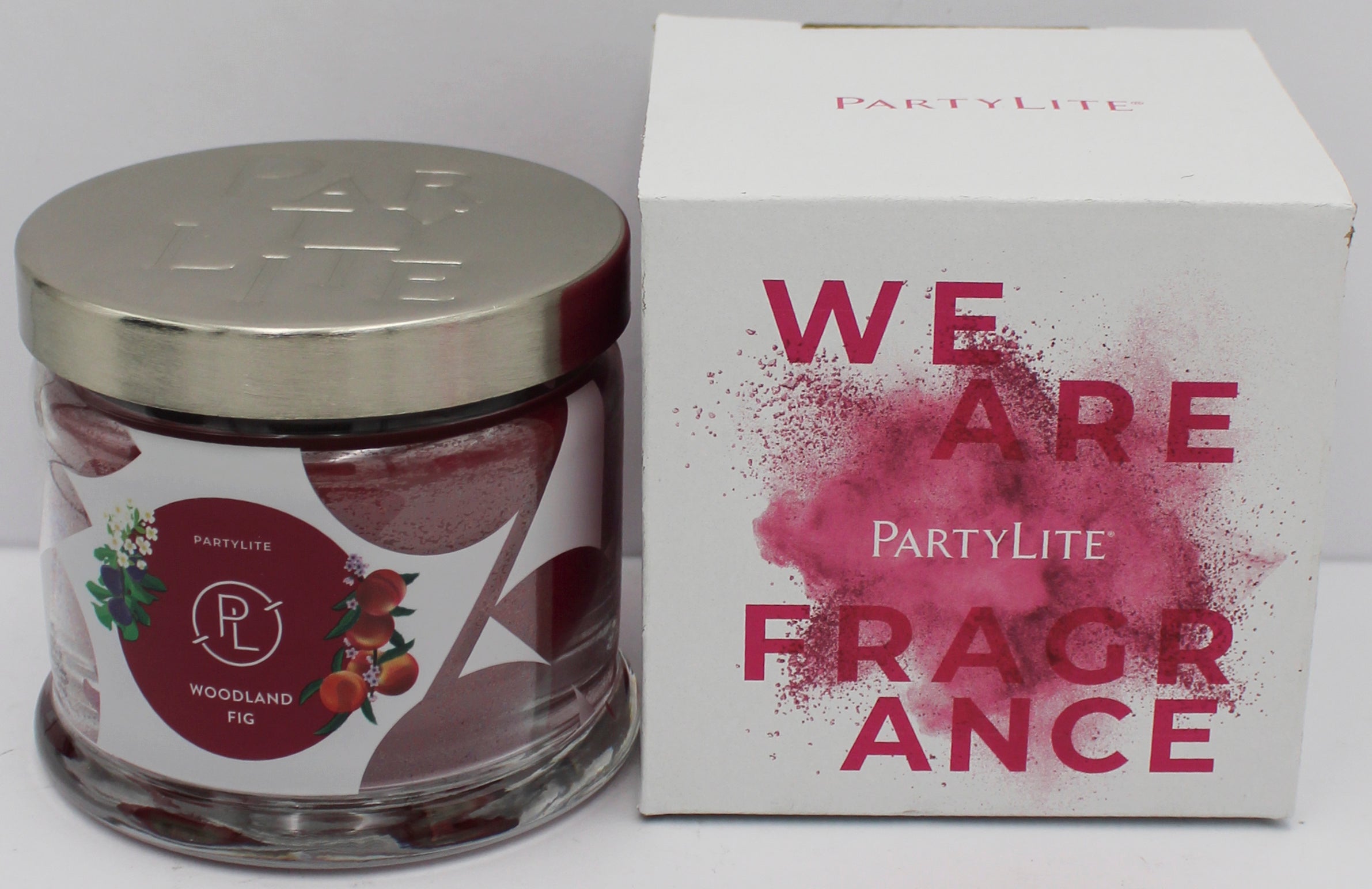 PARTYLITE WOODLAND FIG 3-WICK JAR CANDLE 13.2oz