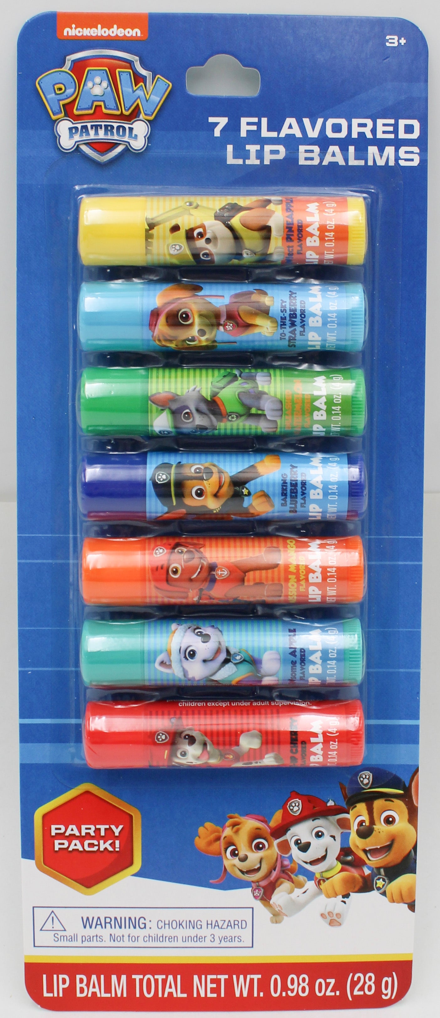 Paw Patrol Lip Balm 7-Pack | Wholesale Kids Beauty