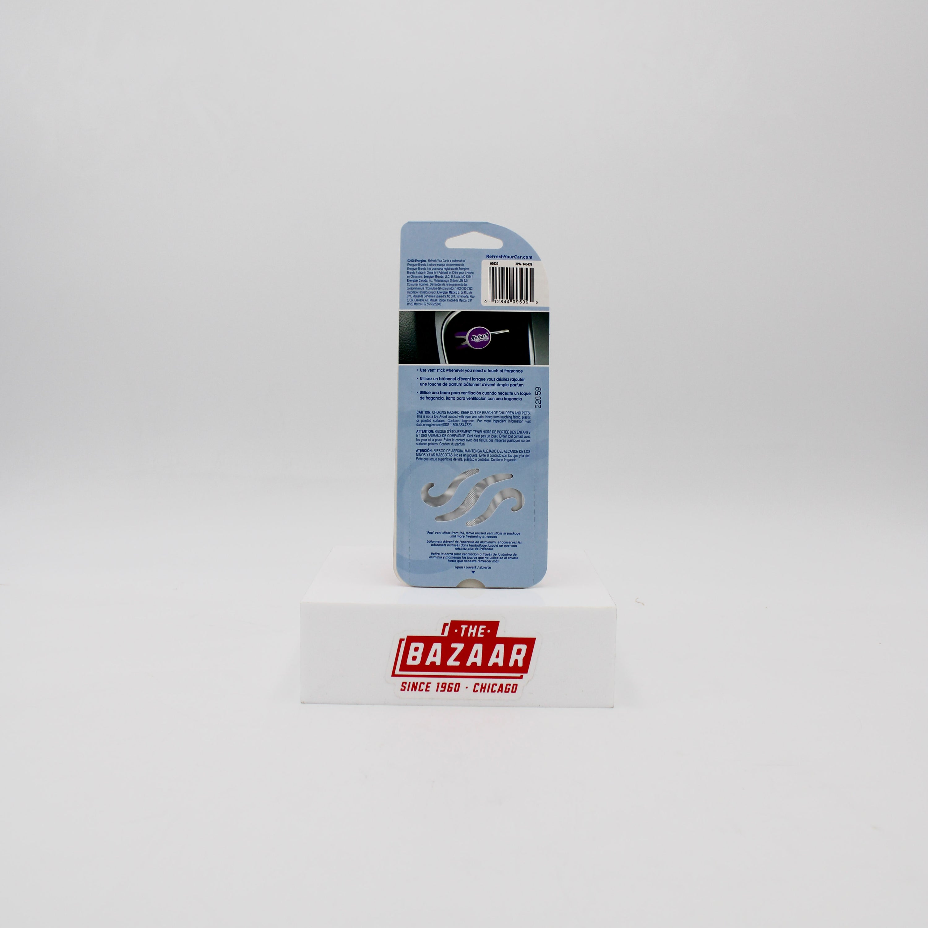 REFRESH YOUR CAR! MIXED BERRIES VENT STICKS CAR AIR FRESHENERS (4 PACK) NI