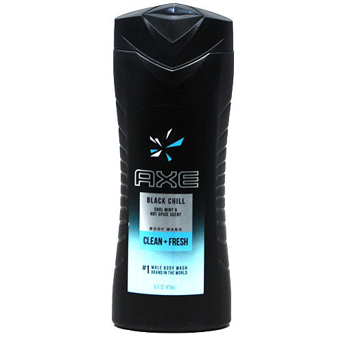 AXE BODY WASH 16oz-BLACK CHILL