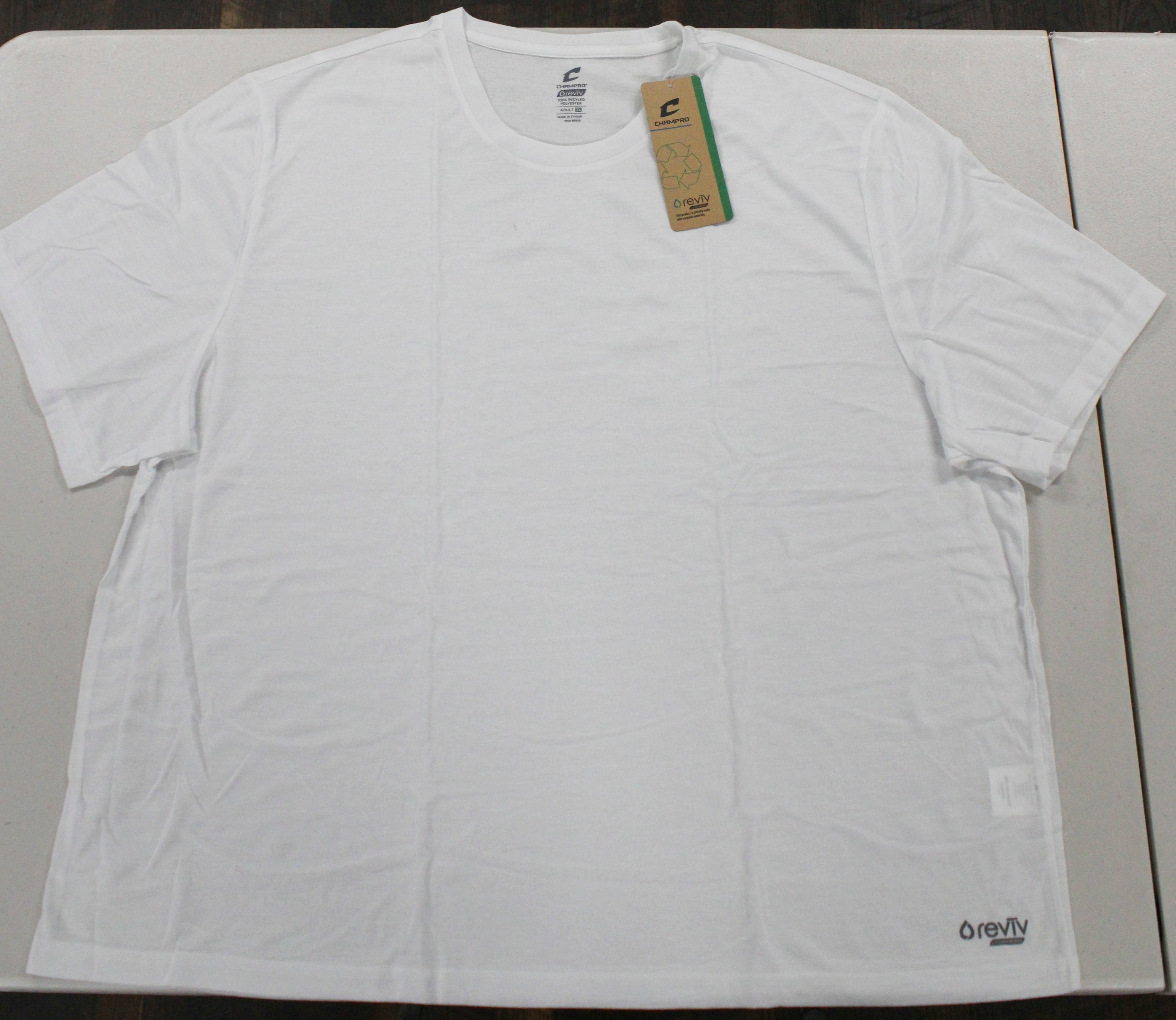 T-SHIRT - ADULT -WHITE- 3XL