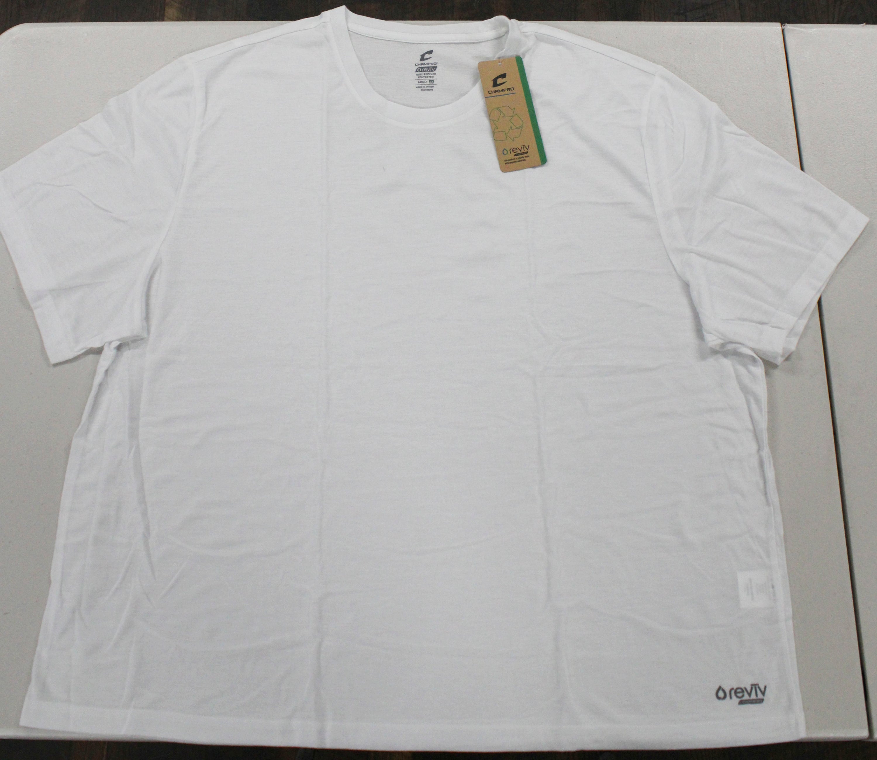 T-SHIRT - ADULT -WHITE- 3XL