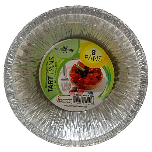 SMRTCHEF TART PAN 5" ROUND/8CT.