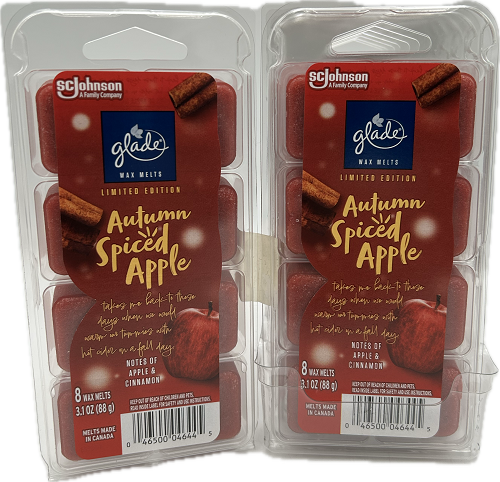 GLADE WAX MELTS AUTUMN SPICED APPLE 3.1oz US