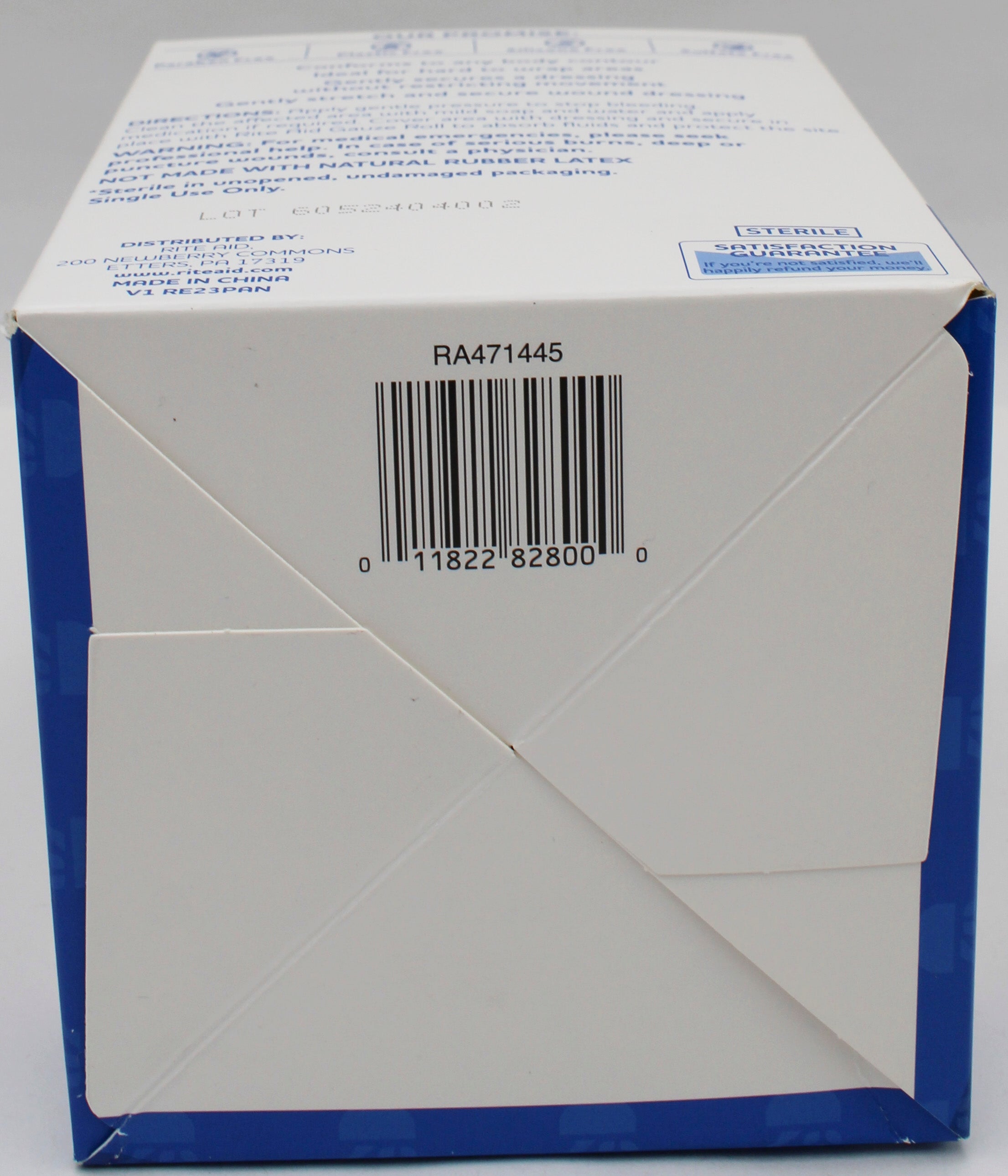 RITE AID 5ct GAUZE ROLL 4"X4.1 YD