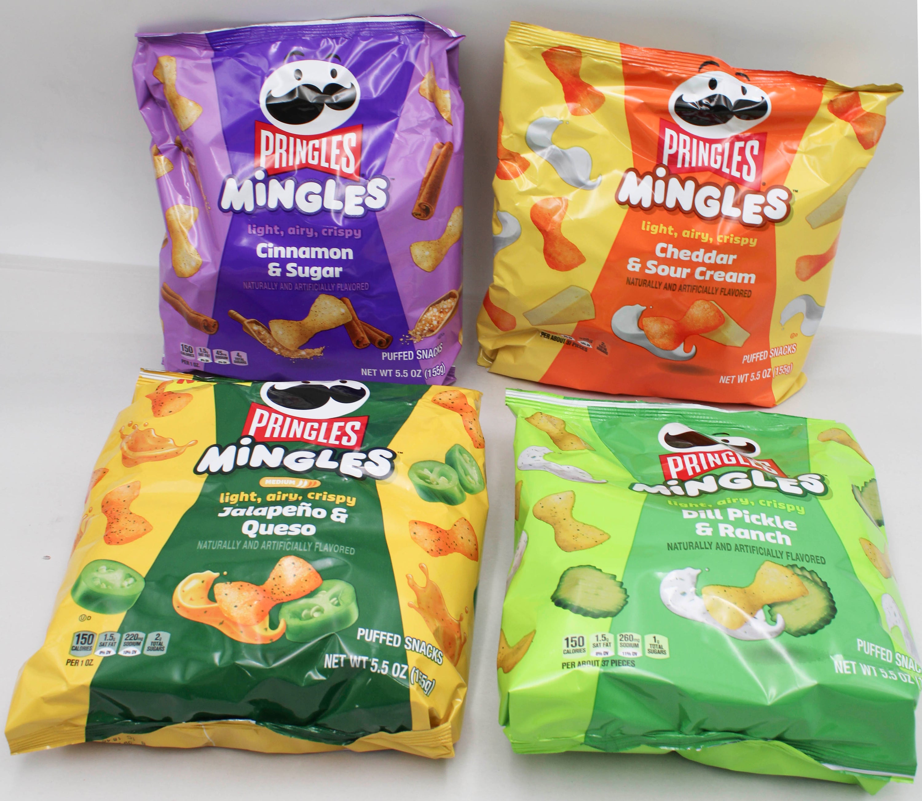 PRINGLES MINGLES 4 FLAVOR HALF MOD NI BB 10/9/2026