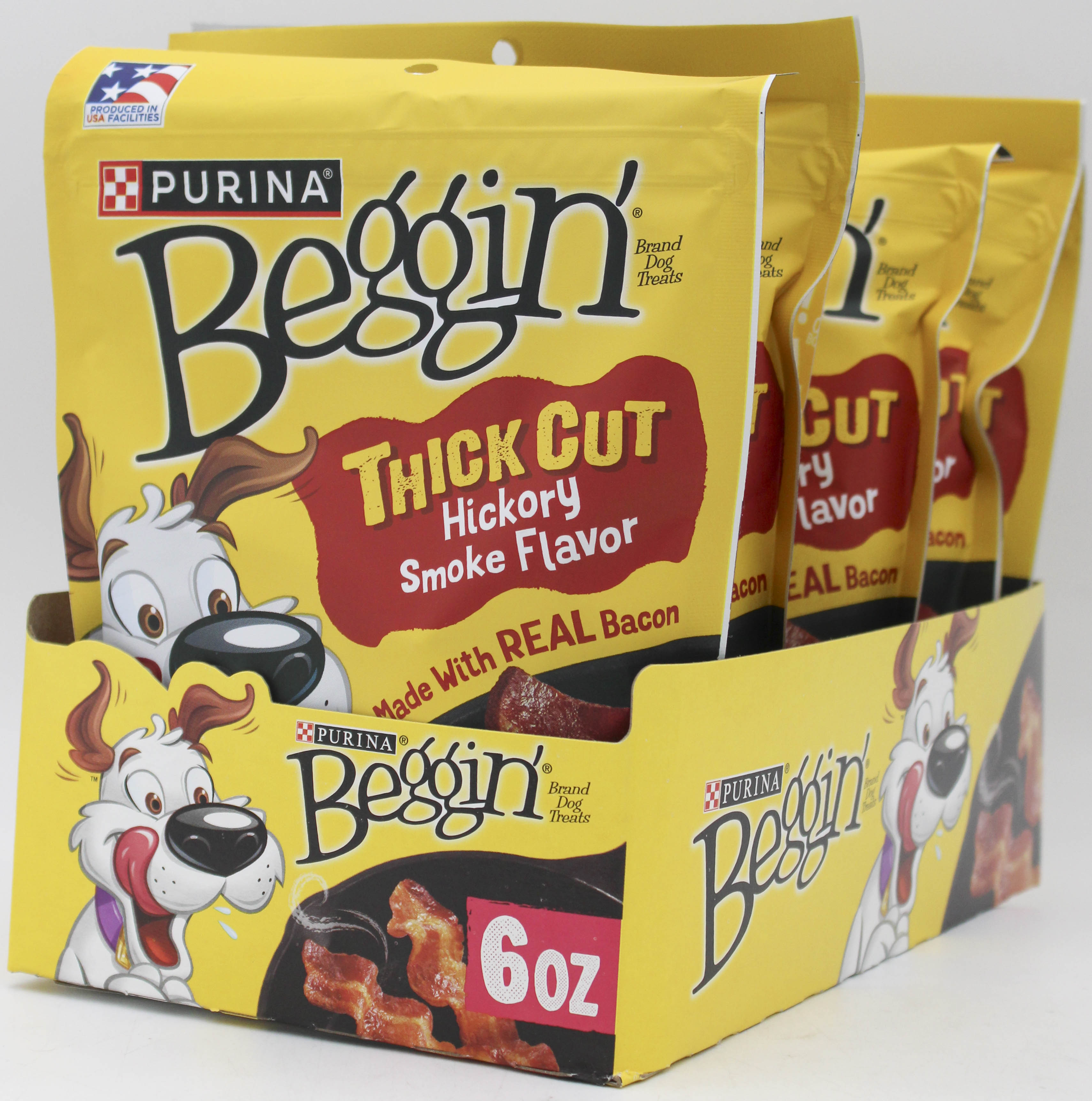 PURINA BEGGIN' THICK CUT HICKORY 6oz EXP 6.30.26 NI