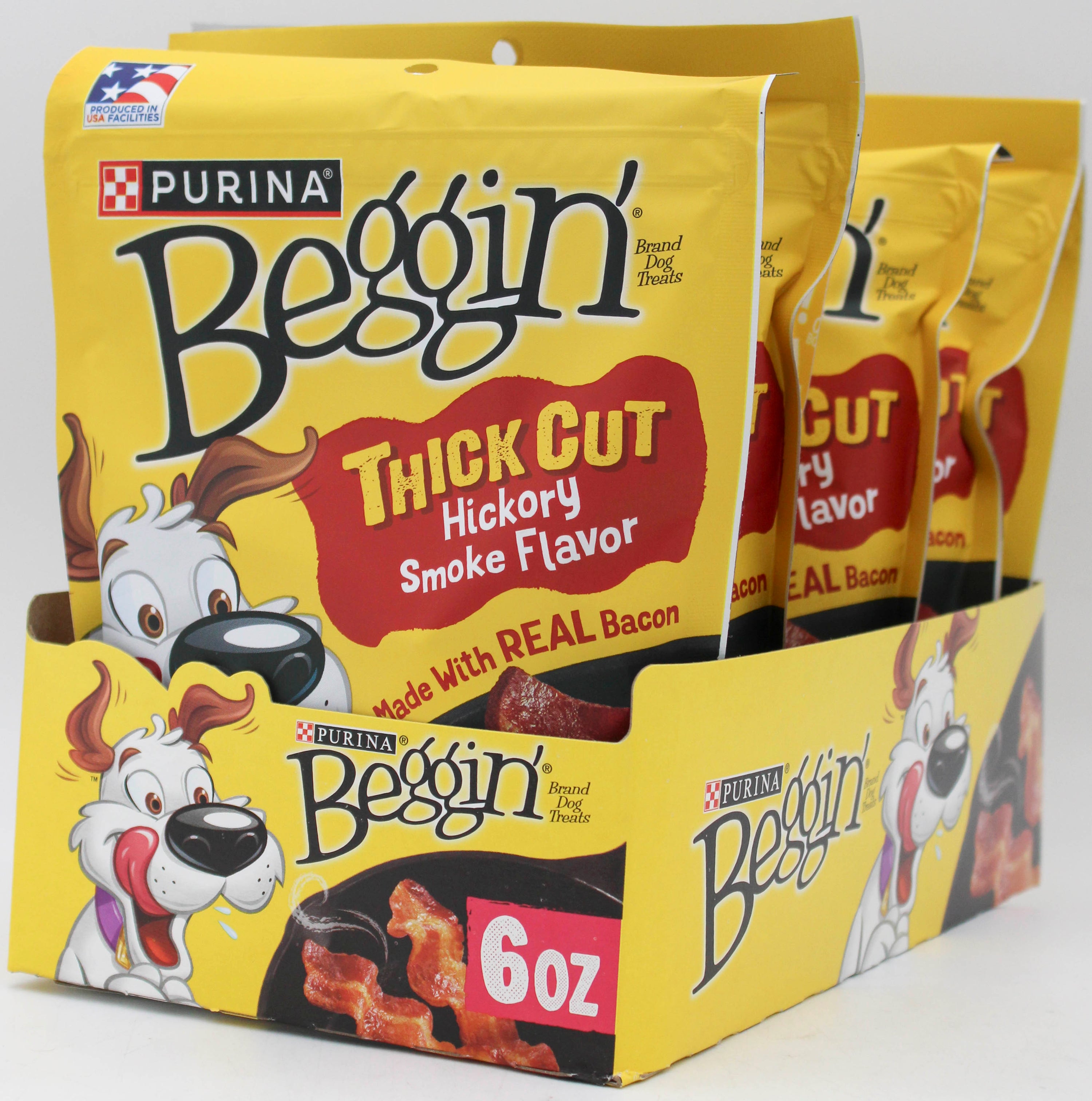 PURINA BEGGIN' THICK CUT HICKORY 6oz EXP 6.30.26 NI
