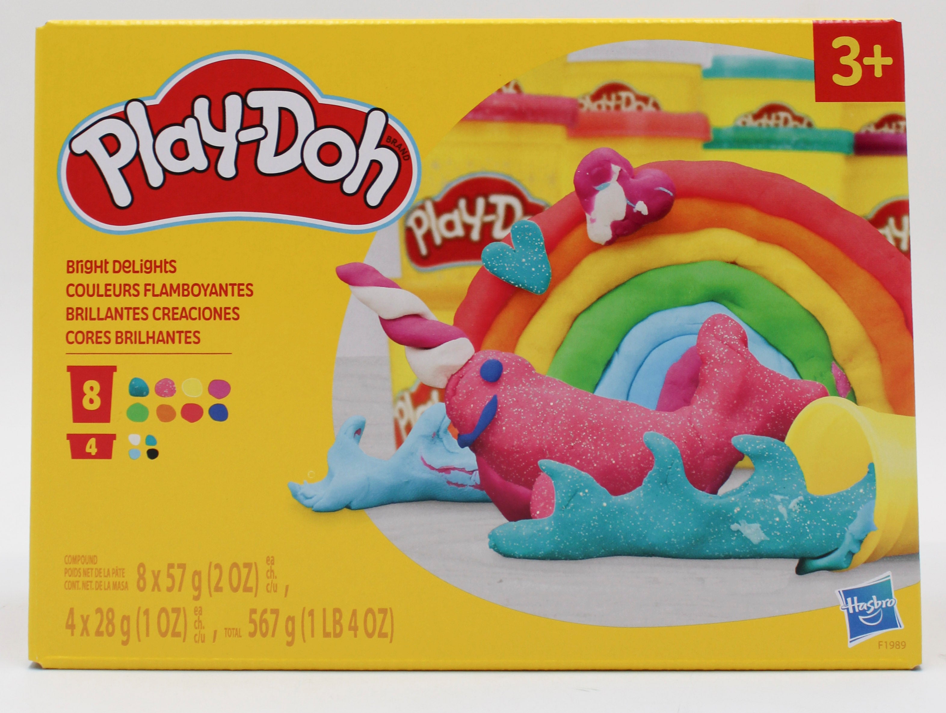 PLAY-DOH BRIGHT DELIGHTS 12PK