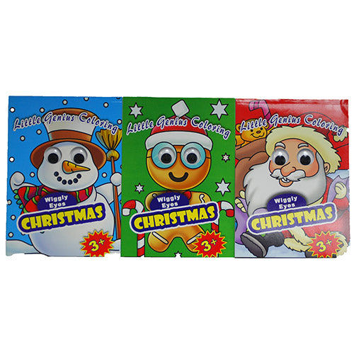 XMAS LITTLE GENIUS COLRNG BOOK-ASST